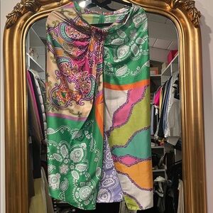 Zara Multicolor Patterned Skirt. Like NEW